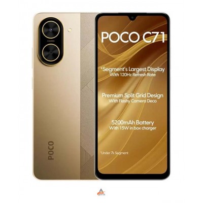 گوشی موبایل شیائومی مدل Poco C71 25028PC03 ظرفیت 64Gb رم 3Gb