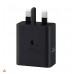 شارژر دیواری 45w سامسونگ مدل Power Adapter Low Standby EP-T4511 سه پین به همراه کابل Type-C