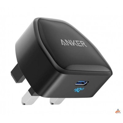 شارژر دیواری 3 پین 20W Anker PowerPort III Nano A2633k12
