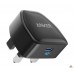 شارژر دیواری 3 پین 20W Anker PowerPort III Nano A2633k12