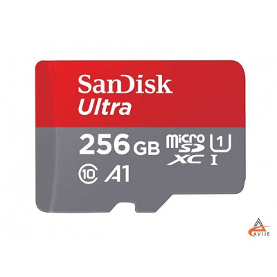 کارت حافظه microSDXC سن دیسک مدل Ultra UHS-I A1 ظرفیت 256Gb