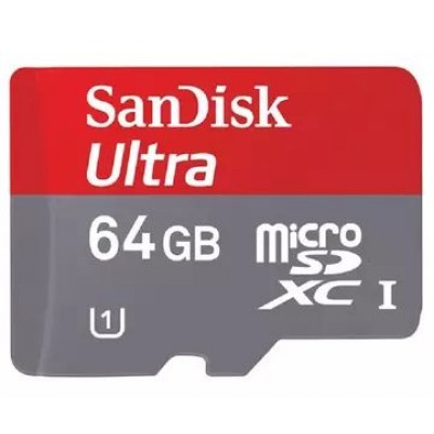 کارت حافظه سن دیسک مدل SanDisk Ultra UHS-I A1 ظرفیت 64Gb