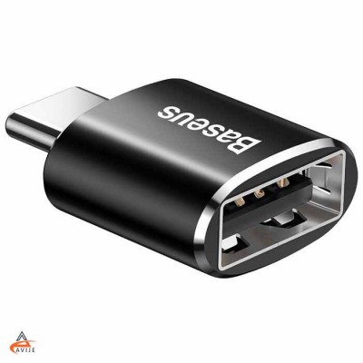 تبدیل USB به Type-C بیسوس مدل OTG-CATOTG-01