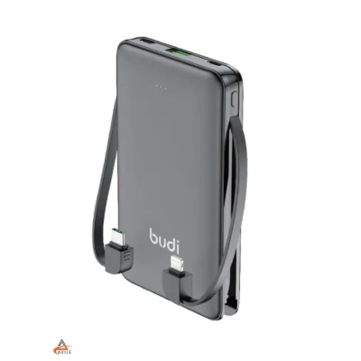 پاوربانک بودی 10000mAh 20w مدل Budi PB088B