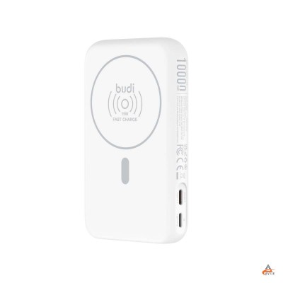 پاوربانک 10000mAh مغناطیسی بودی مدل Budi PB806W 