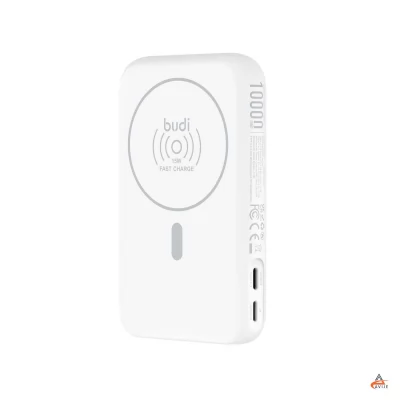 پاوربانک 10000mAh مغناطیسی بودی مدل Budi PB806W 