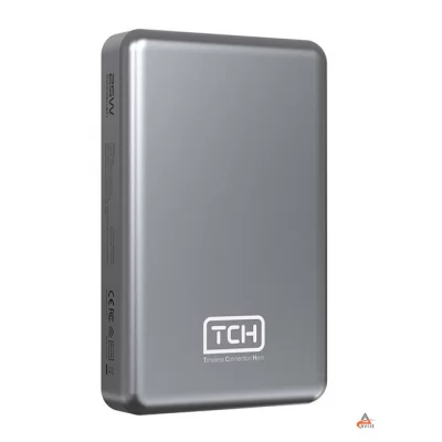 پاوربانک بی سیم 25w تی سی اچ مدل TCH Elite 1025W ظرفیت 10000mAh
